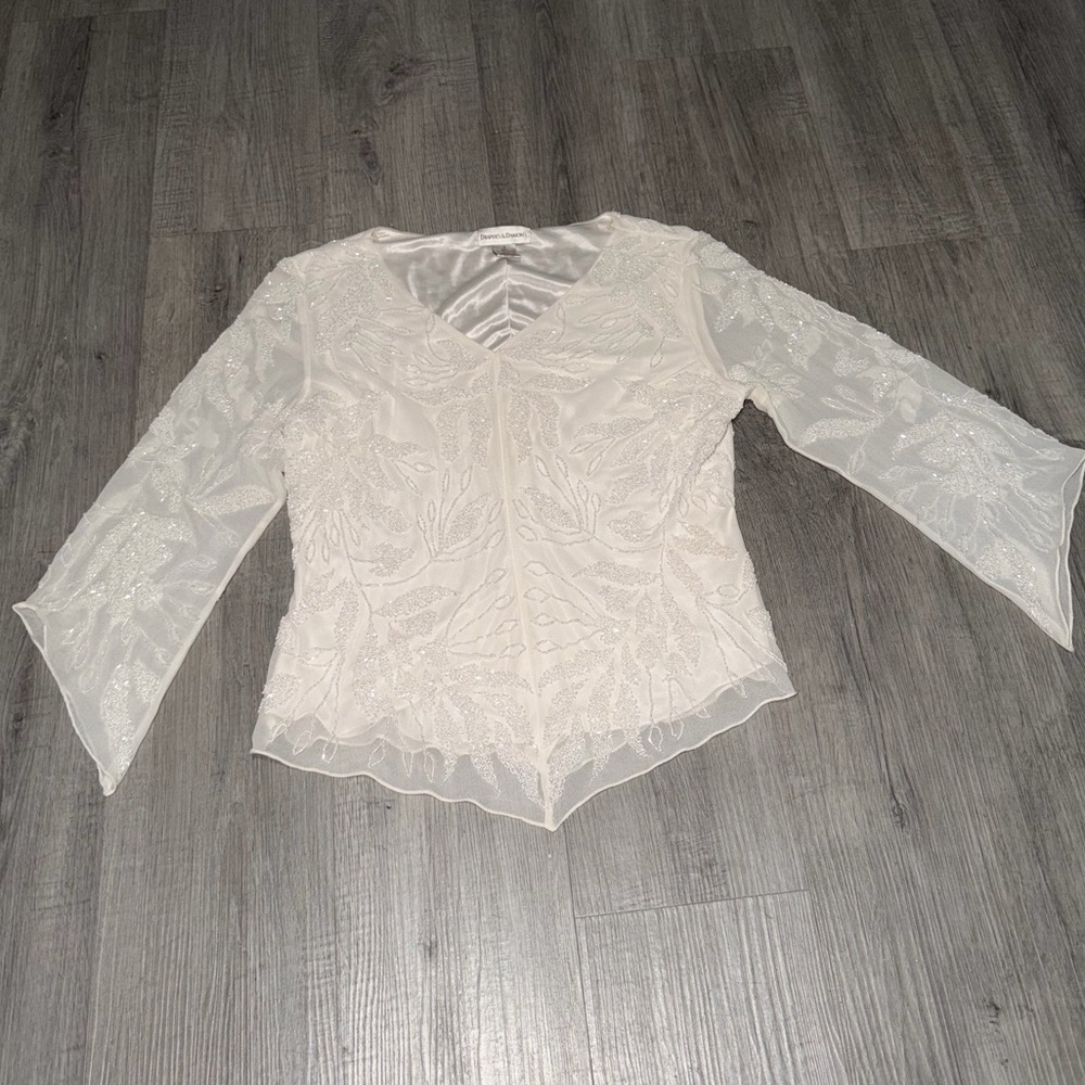 Draper’s & Damon’s White blouse